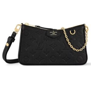 LOUIS VUITTON EASY POUCH ON STRAP BLACK