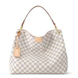 LOUIS VUITTON GRACEFUL MM ROSE BALLERINE DAMIER AZUR