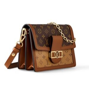 LOUIS VUITTON DAUPHINE MM MONOGRAM REVERSE OTHER MONOGRAM CANVA