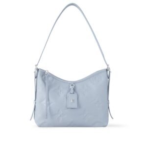 LOUIS VUITTON CARRYALL PM BLUE WASHED