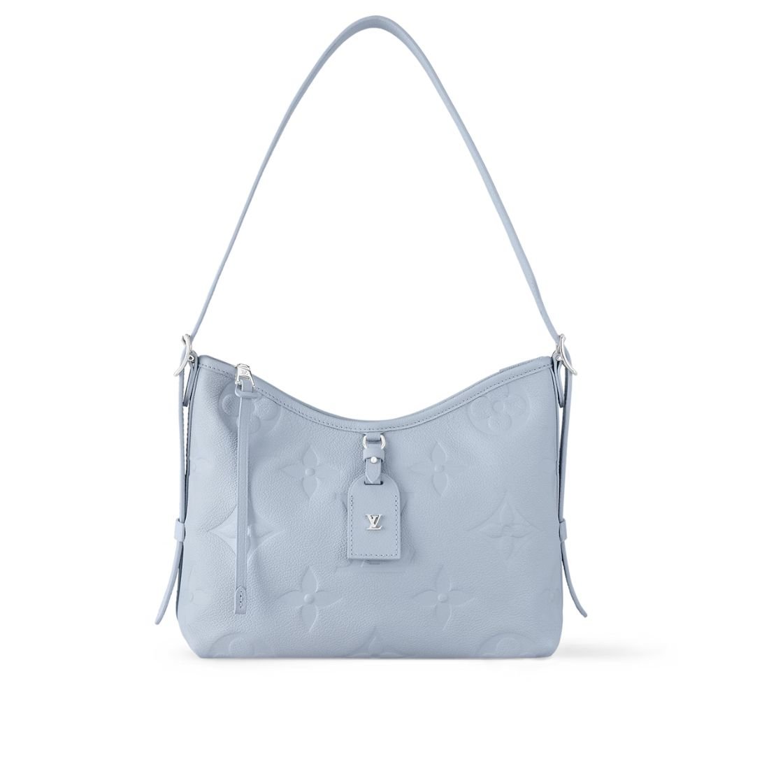 LOUIS VUITTON CARRYALL PM BLUE WASHED