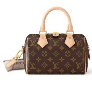 LOUIS VUITTON MONOGRAM SPEEDY BANDOULIERE 20 BEIGE