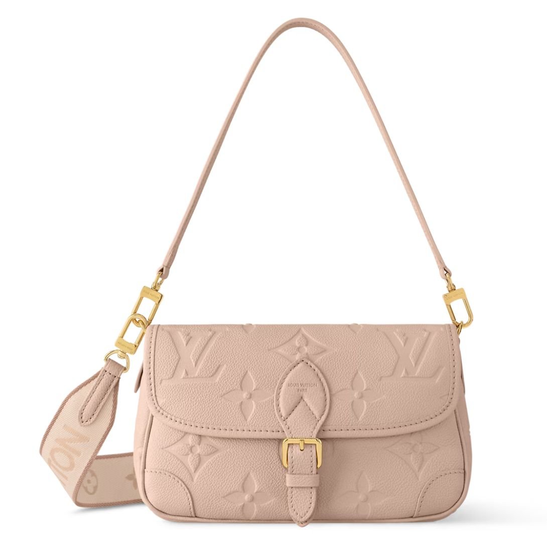 LOUIS VUITTON DIANE MONOGRAM EMPREINTE SAND