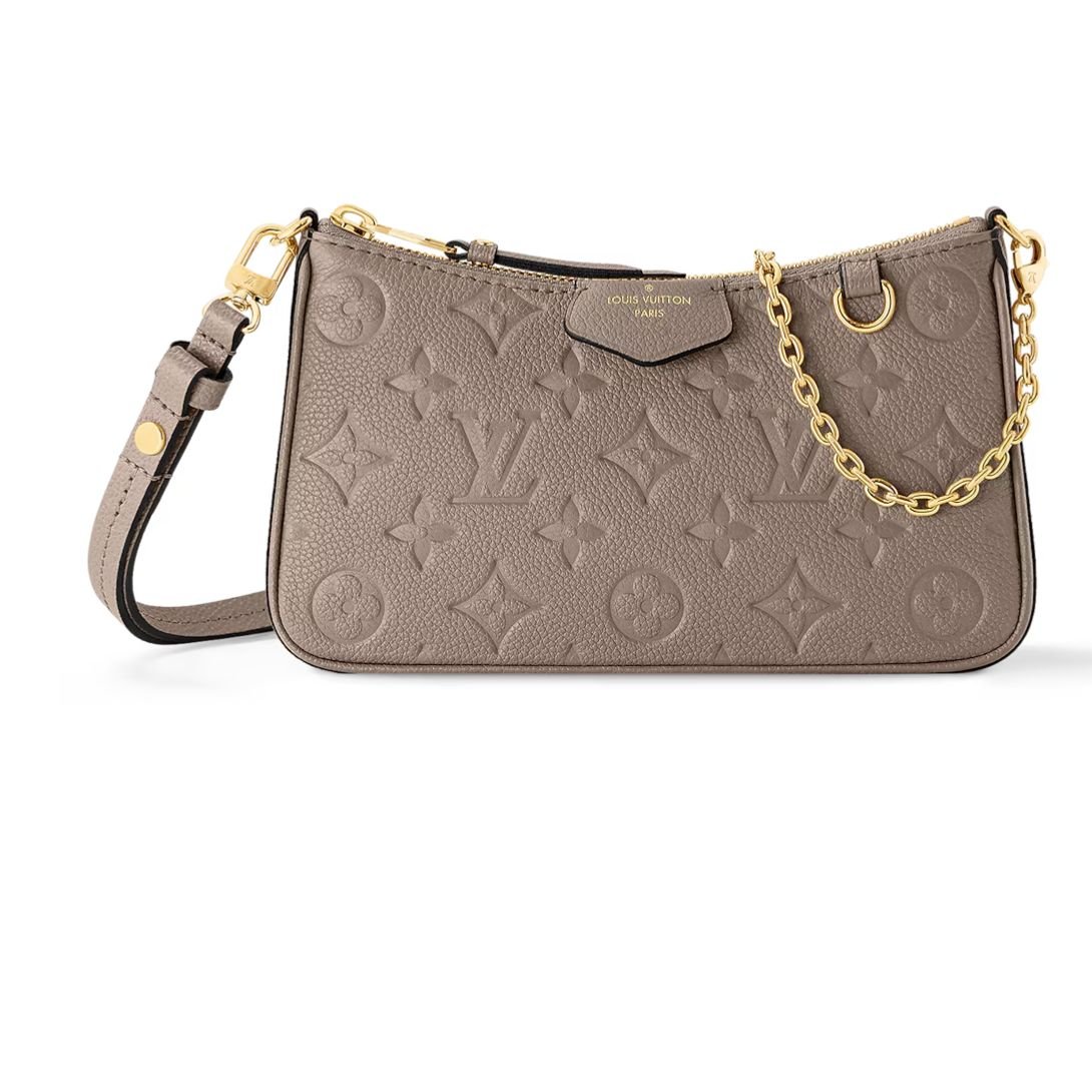 LOUIS VUITTON EASY POUCH ON STRAP CREAM