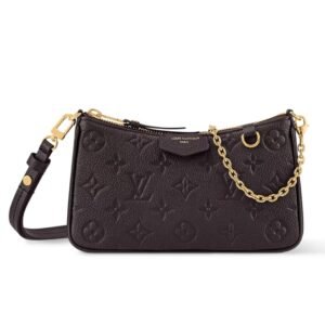 LOUIS VUITTON PRE-OWNED EASY POUCH SHOULDER BAG CHOCOLATE
