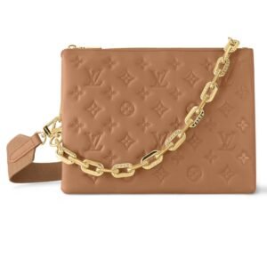 LOUIS VUITTON COUSSIN PM CAMEL