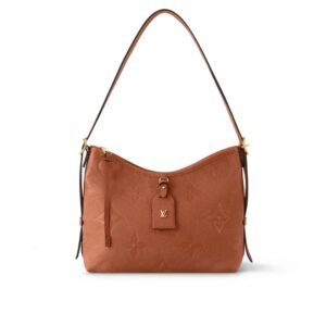 LOUIS VUITTON CARRYALL PM COGNAC