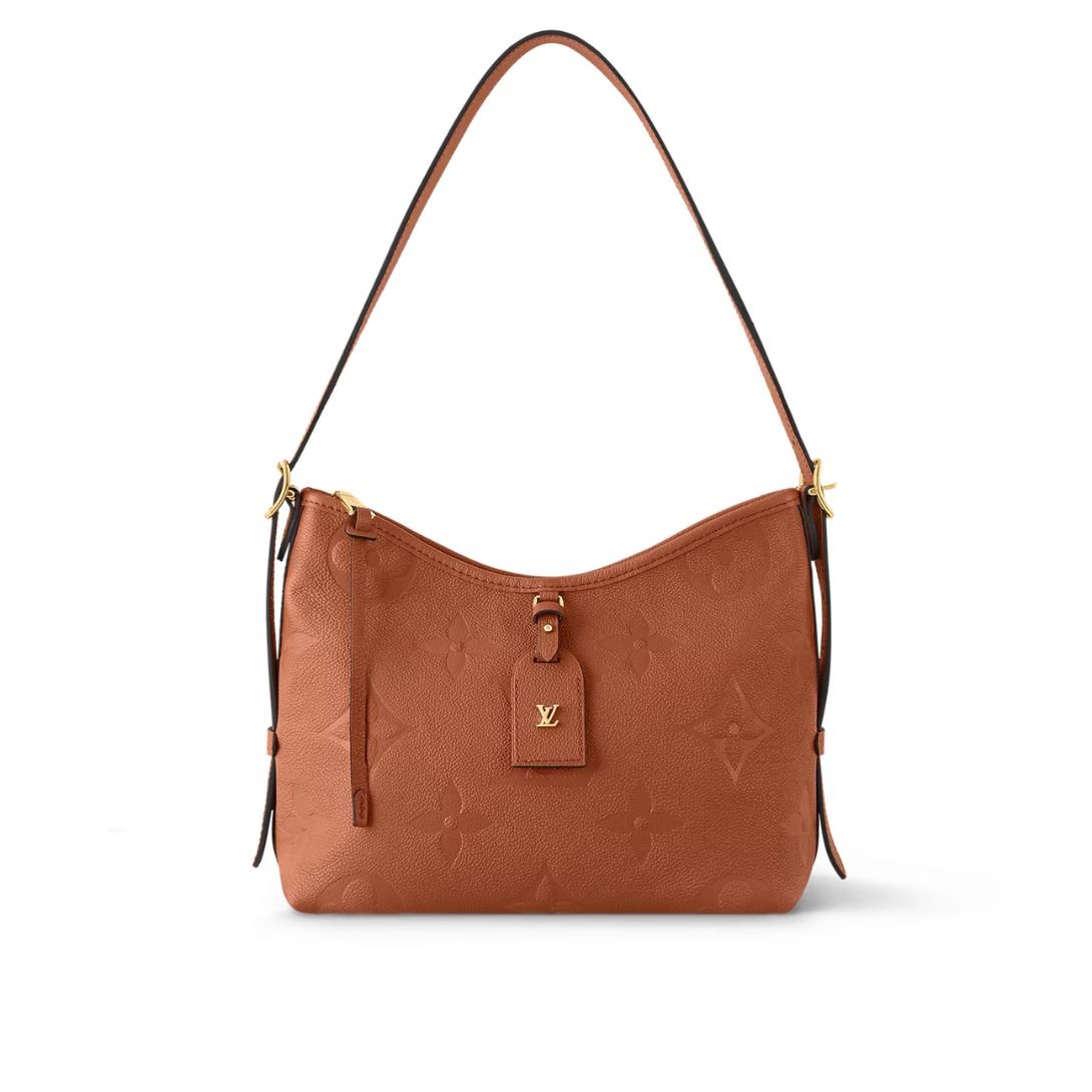 LOUIS VUITTON CARRYALL PM COGNAC