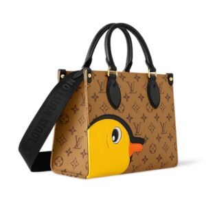 LOUIS VUITTON ONTHEGO PM MONOGRAM REVERSE MONOGRAM GIANT