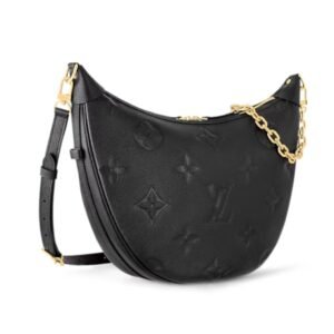 LOUIS VUITTON LOOP HOBO BLACK MONOGRAM EMPREINTE