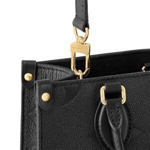 LOUIS VUITTON ONTHEGO PM BLACK