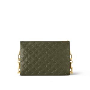 LOUIS VUITTON COUSSIN HOBO MM KHAKI