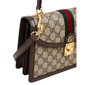 GUCCI SMALL OPHIDIA TOP-HANDLE BAG WOMEN
