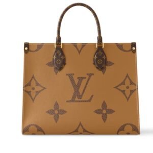 LOUIS VUITTON ONTHEGO MM MONOGRAM REVERSE MONOGRAM GIANT