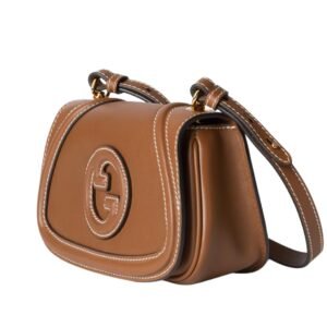 GUCCI SMALL BLONDIE BAG BROWN LEATHER