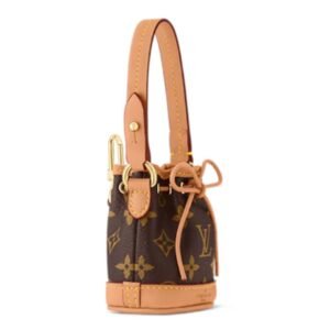 LOUIS VUITTON MICRO NOÉ BAG CHARM MONOGRAM CANVAS