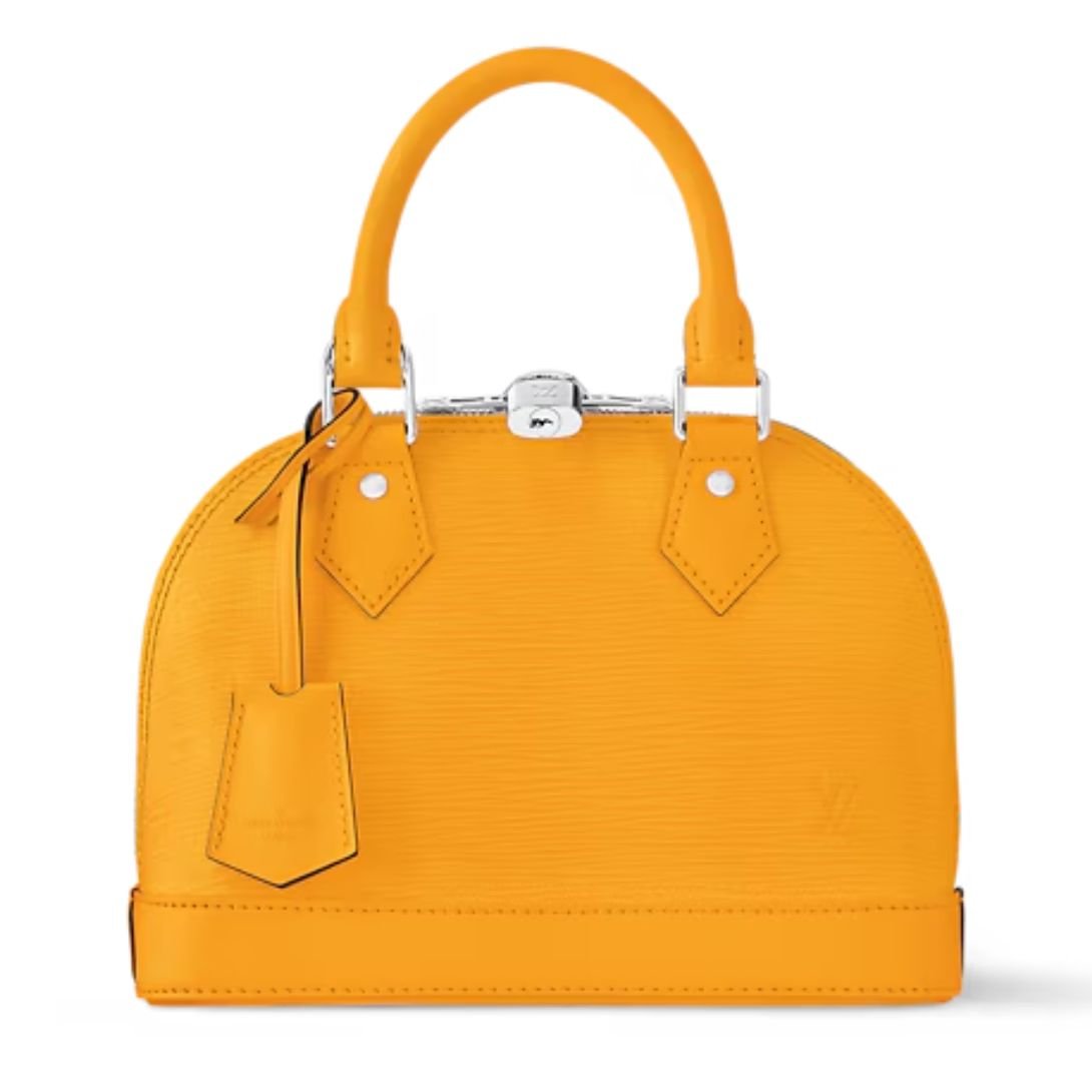 LOUIS VUITTON ALMA BB BORNEO JAUNE D'OR