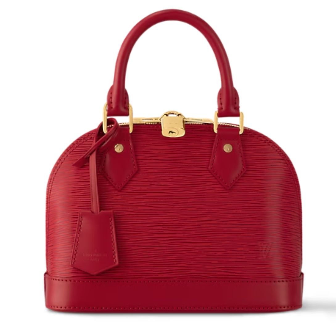 LOUIS VUITTON ALMA BB BORNEO RED