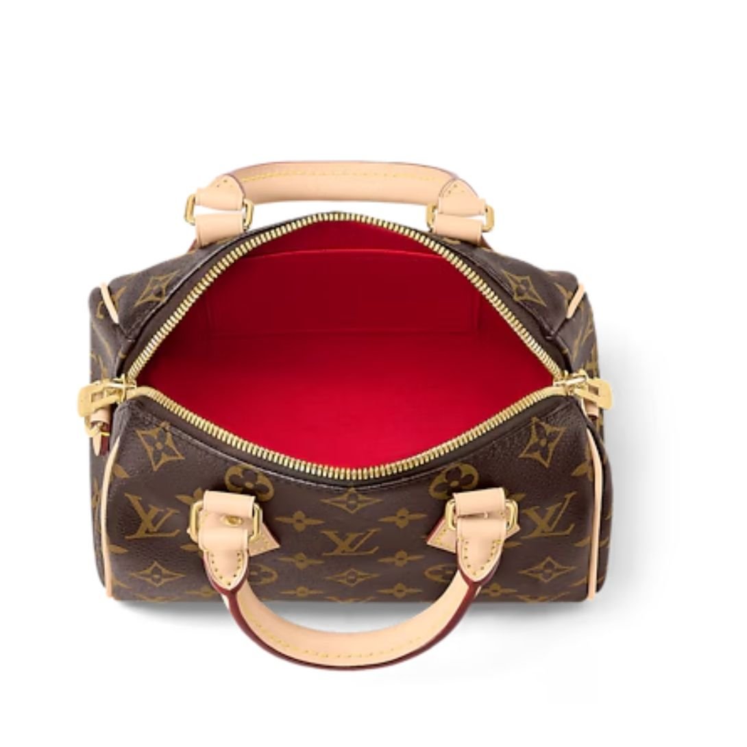 LOUIS VUITTON SPEEDY BANDOULIÈRE 20 BEIGE