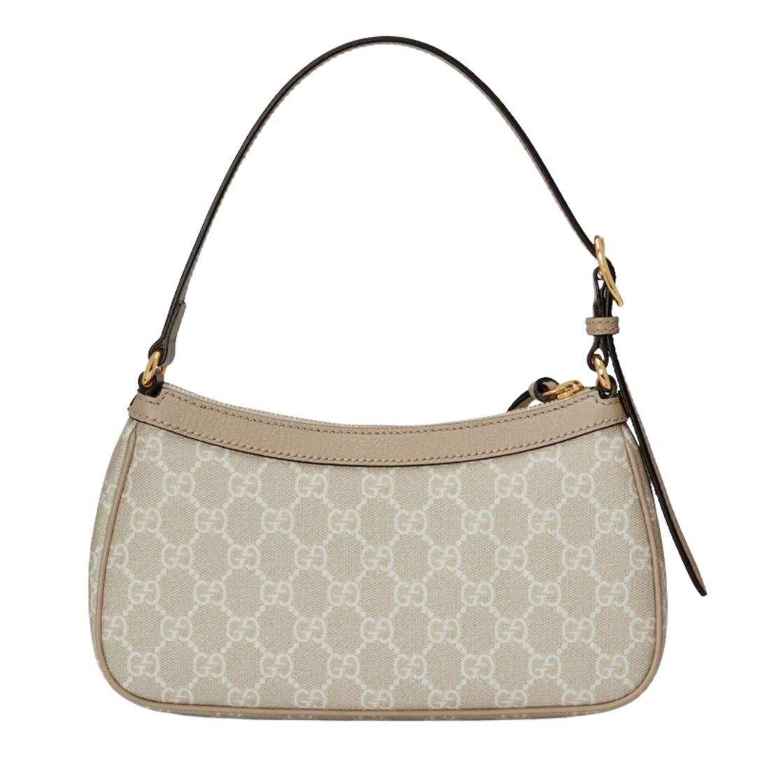 GUCCI OPHIDIA SMALL SHOULDER BAG WHITE