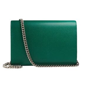 GUCCI DIONYSUS WALLET ON CHAIN WOMEN EMERALD GREEN