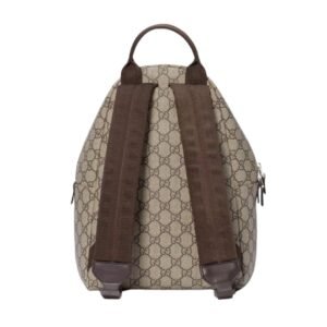 GUCCI KIDS GG SUPREME BAG BEIGE AND EBONY