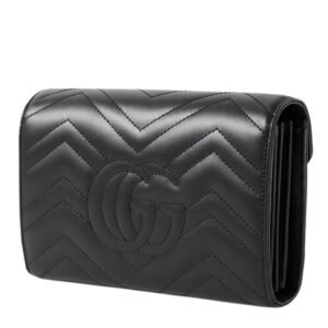 GUCCI GG MARMONT QUILTED LEATHER BAG