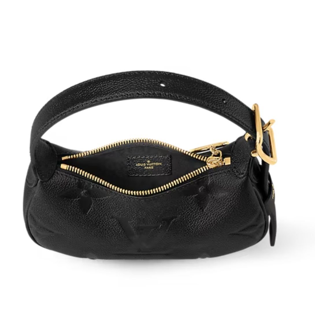 LOUIS VUITTON MINI MOON BLACK MONOGRAM EMPREINTE