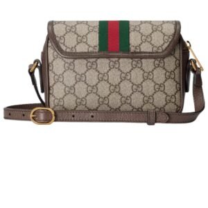 GUCCI OPHIDIA MINI GG CANVAS SHOULDER BAG WOMEN
