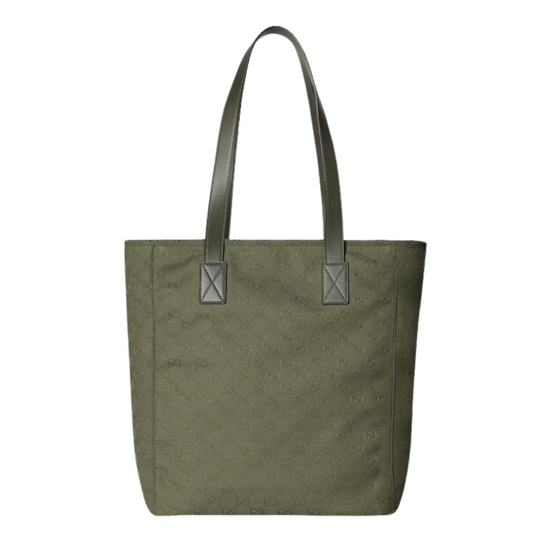GUCCI GG CANVAS MEDIUM TOTE BAG
