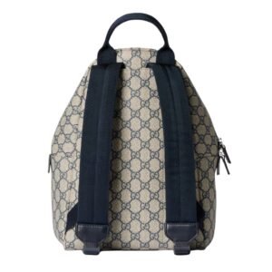 GUCCI KIDS GG SUPREME BAG BLUE