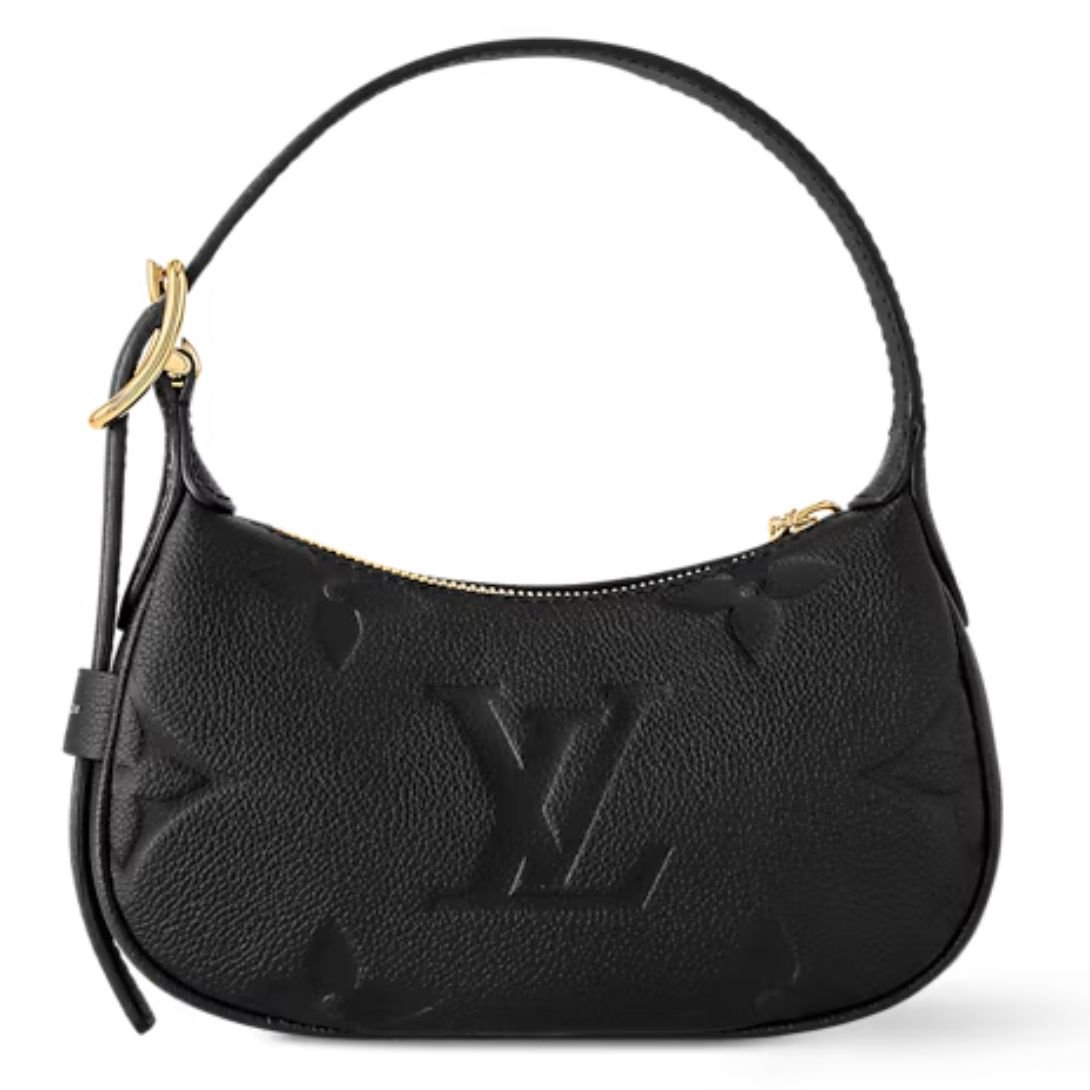 LOUIS VUITTON MINI MOON BLACK MONOGRAM EMPREINTE