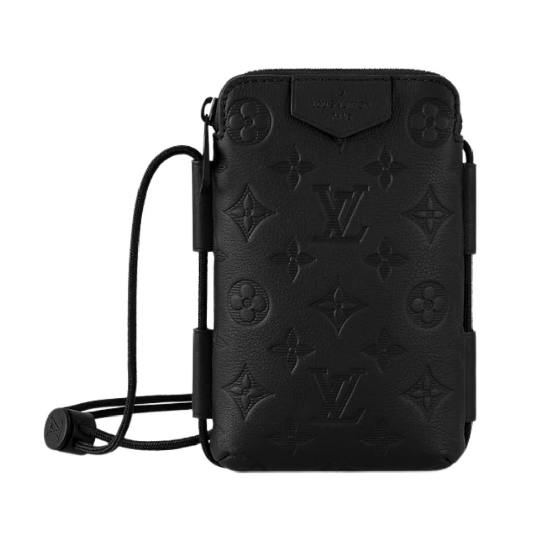 LOUIS VUITTON LACE UP POUCH