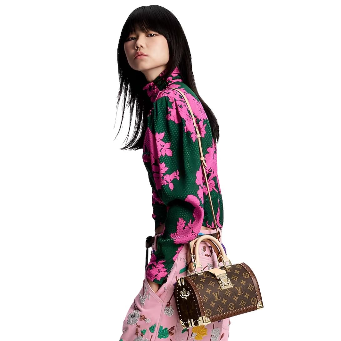 LOUIS VUITTON SPEEDY TRUNK 20 MONOGRAM