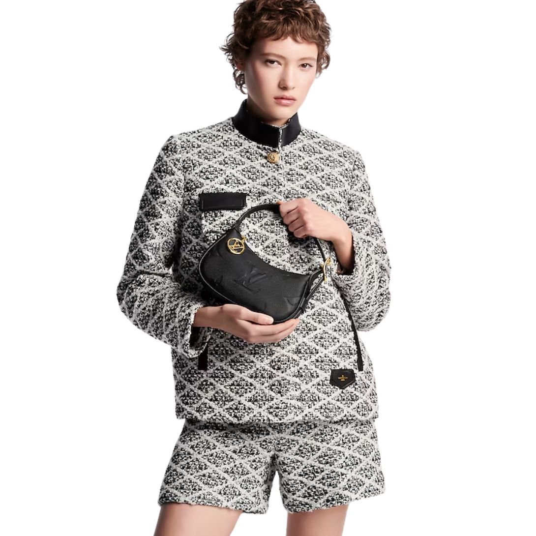 LOUIS VUITTON MINI MOON BLACK MONOGRAM EMPREINTE