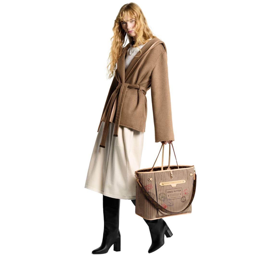 LOUIS VUITTON Neverfull Bandoulière Inside Out GM