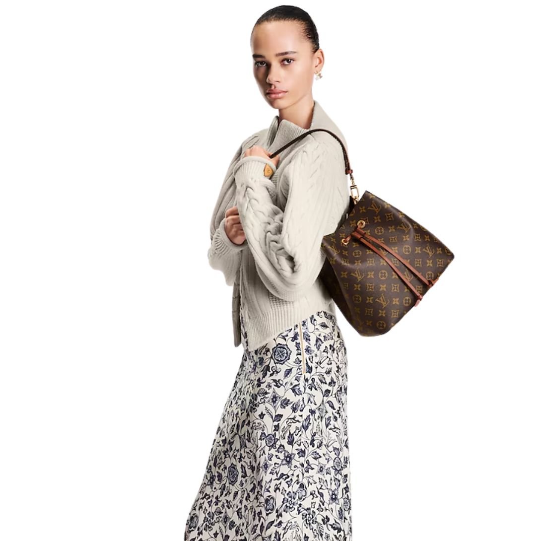 LOUIS VUITTON NOÉ MONOGRAM CARAMEL