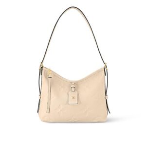 LOUIS VUITTON CARRYALL PM CREME