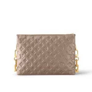 LOUIS VUITTON COUSSIN HOBO MM TAUPE