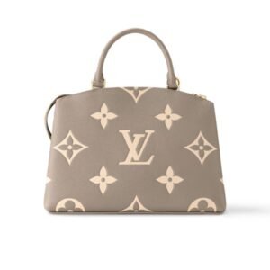 LOUIS VUITTON MADELEINE MM BICOLORE TOURTERELLE CREME MONOGRAM EMPREINTE