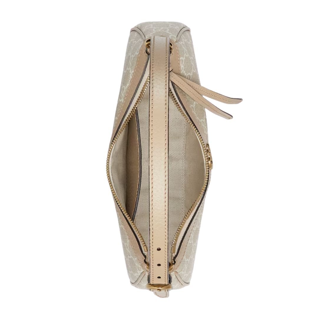 GUCCI OPHIDIA SMALL SHOULDER BAG WHITE