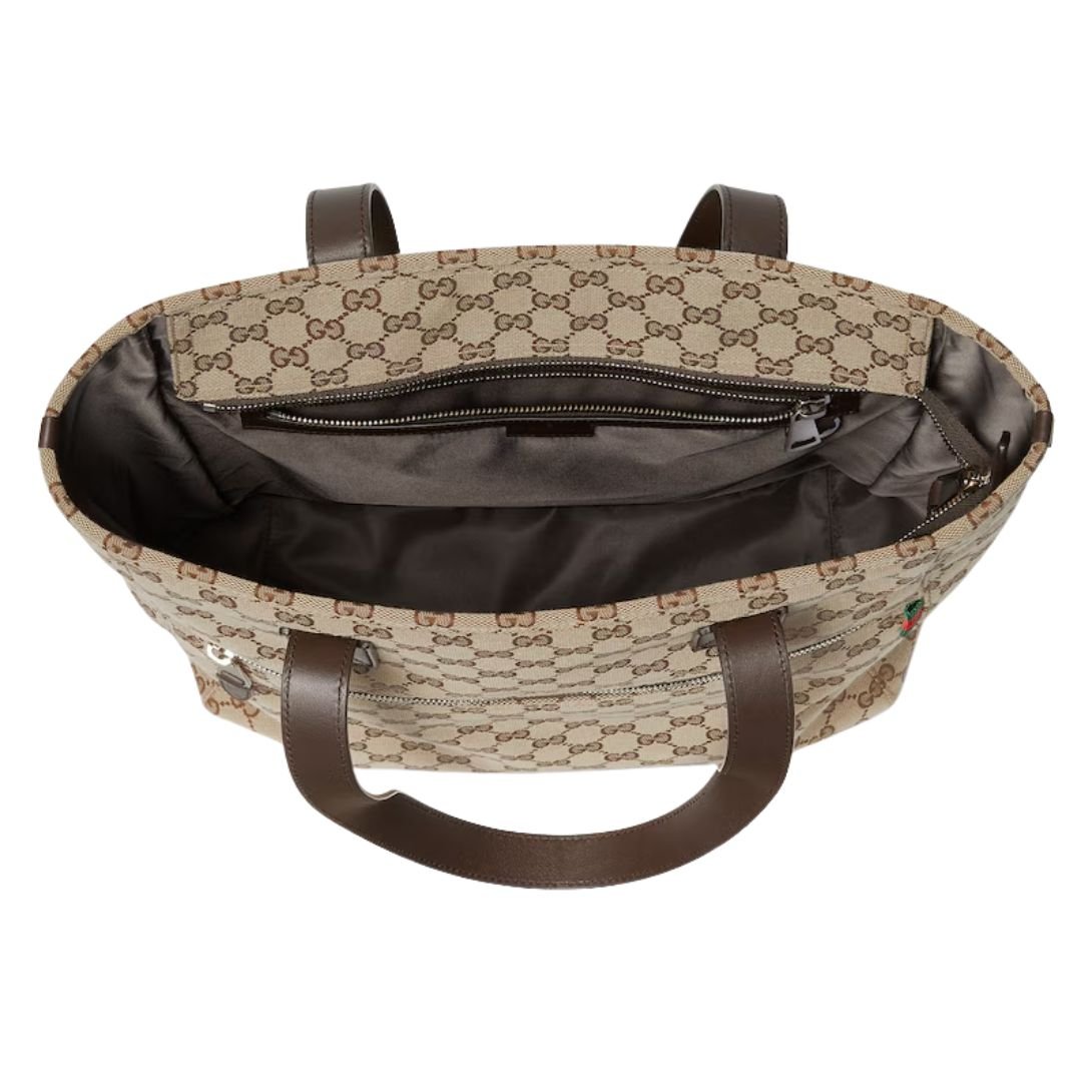 GUCCI GG CANVAS TOTE BAG