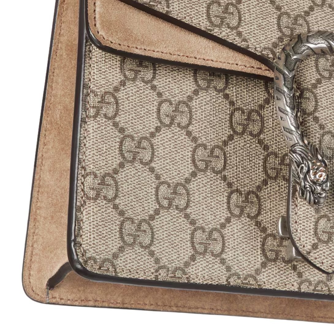 GUCCI JACKIE SMALL PATENT-LEATHER SHOULDER BAG RED