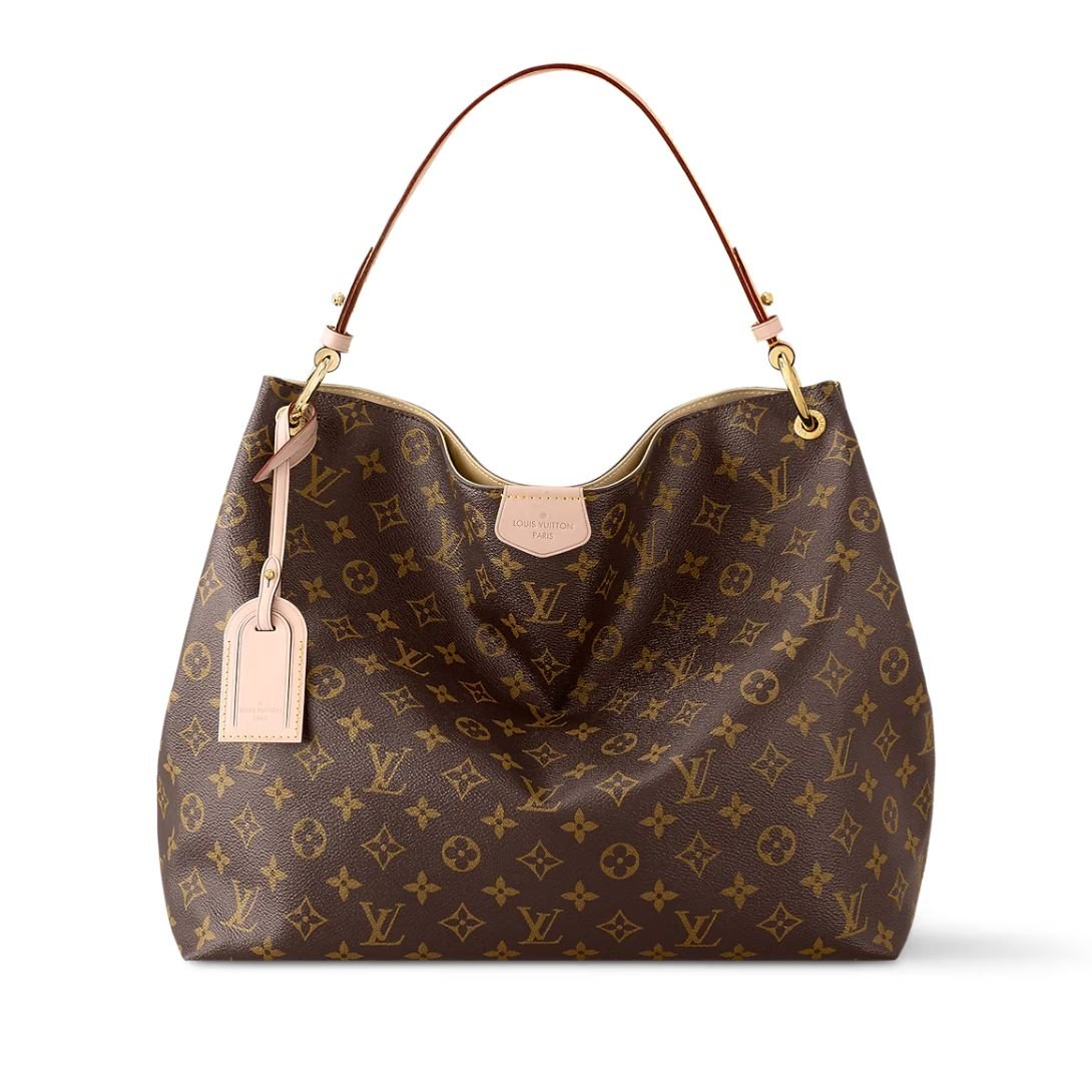 LOUIS VUITTON GRACEFUL MM BEIGE
