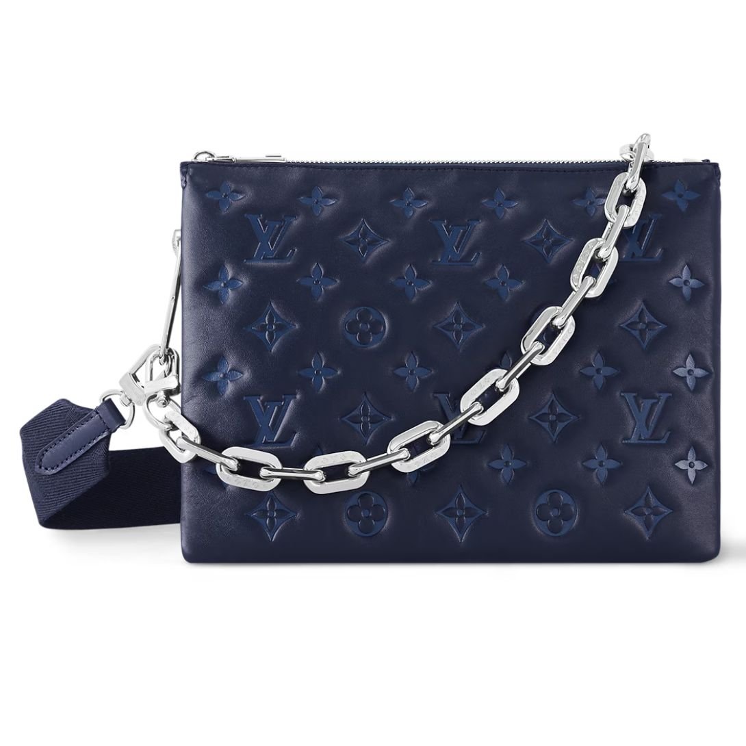 LOUIS VUITTON COUSSIN PM NAVY