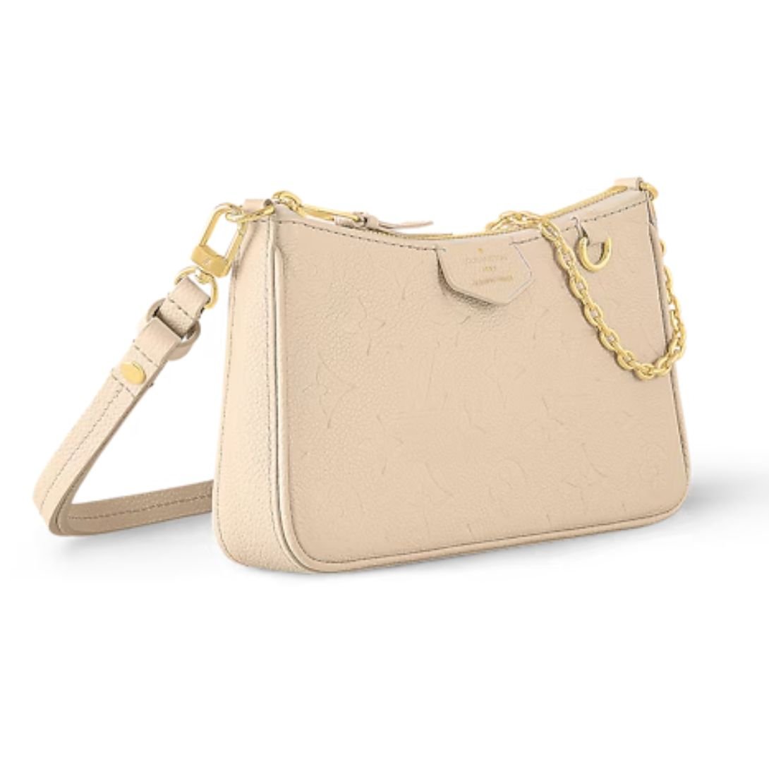 LOUIS VUITTON PRE-OWNED EASY POUCH SHOULDER BAG CREME