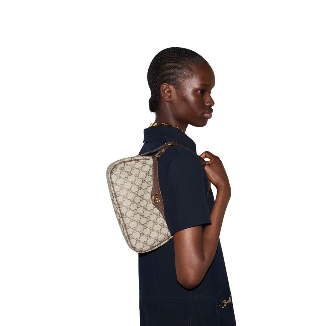 GUCCI SMALL OPHIDIA GG SHOULDER BAG WOMEN