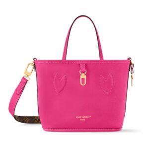 LOUIS VUITTON NEVERFULL BANDOULIÈRE INSIDE OUT BB MONOGRAM AUTRES CUIRS DARK FANGO