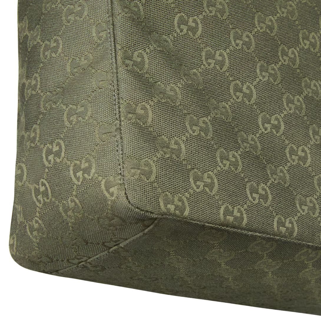 GUCCI GG CANVAS MEDIUM TOTE BAG