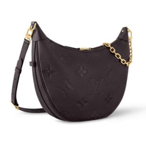 LOUIS VUITTON LOOP HOBO CHOCOLATE MONOGRAM EMPREINTE